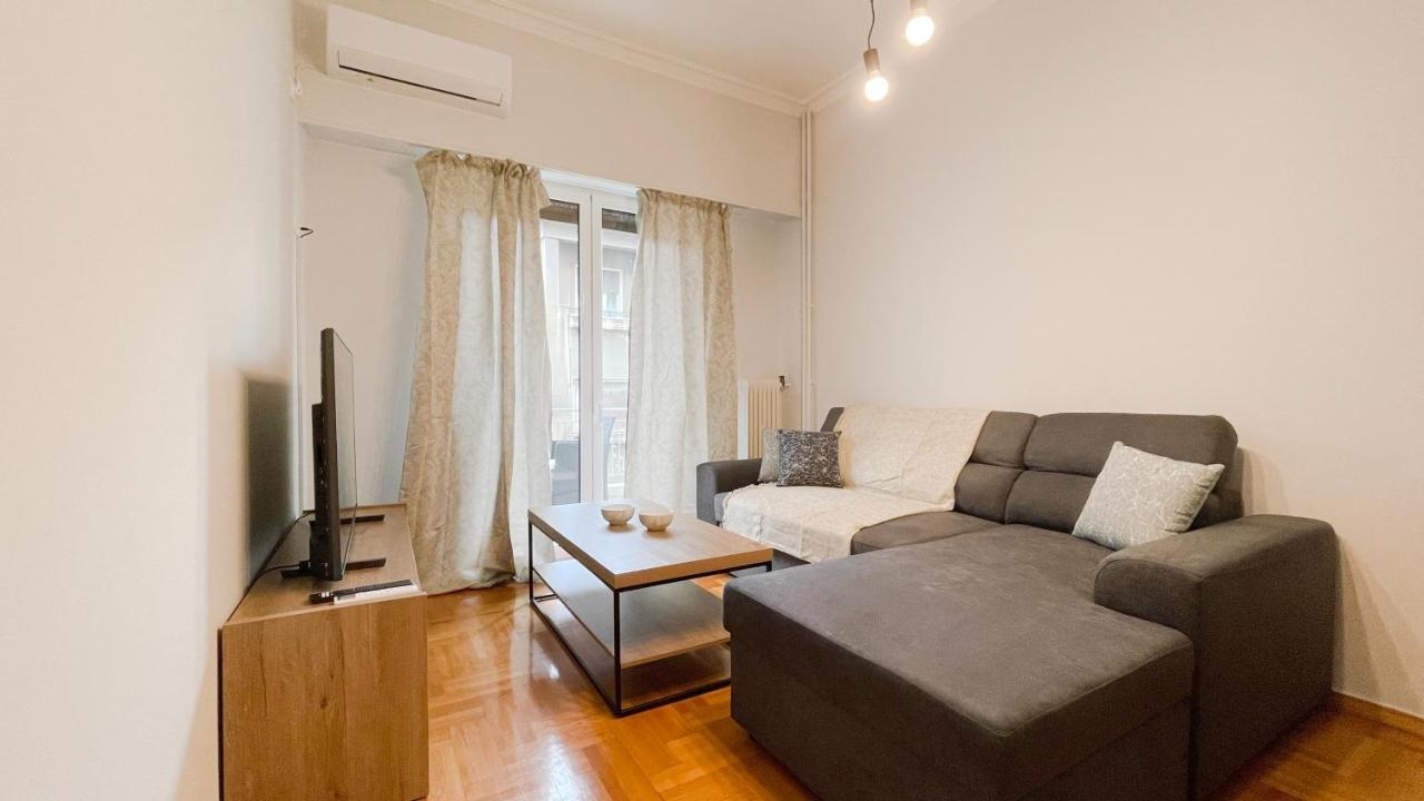 Kodrigktonos Central 77Sqm Apt In Viktoria เอเธนส์ ภายนอก รูปภาพ