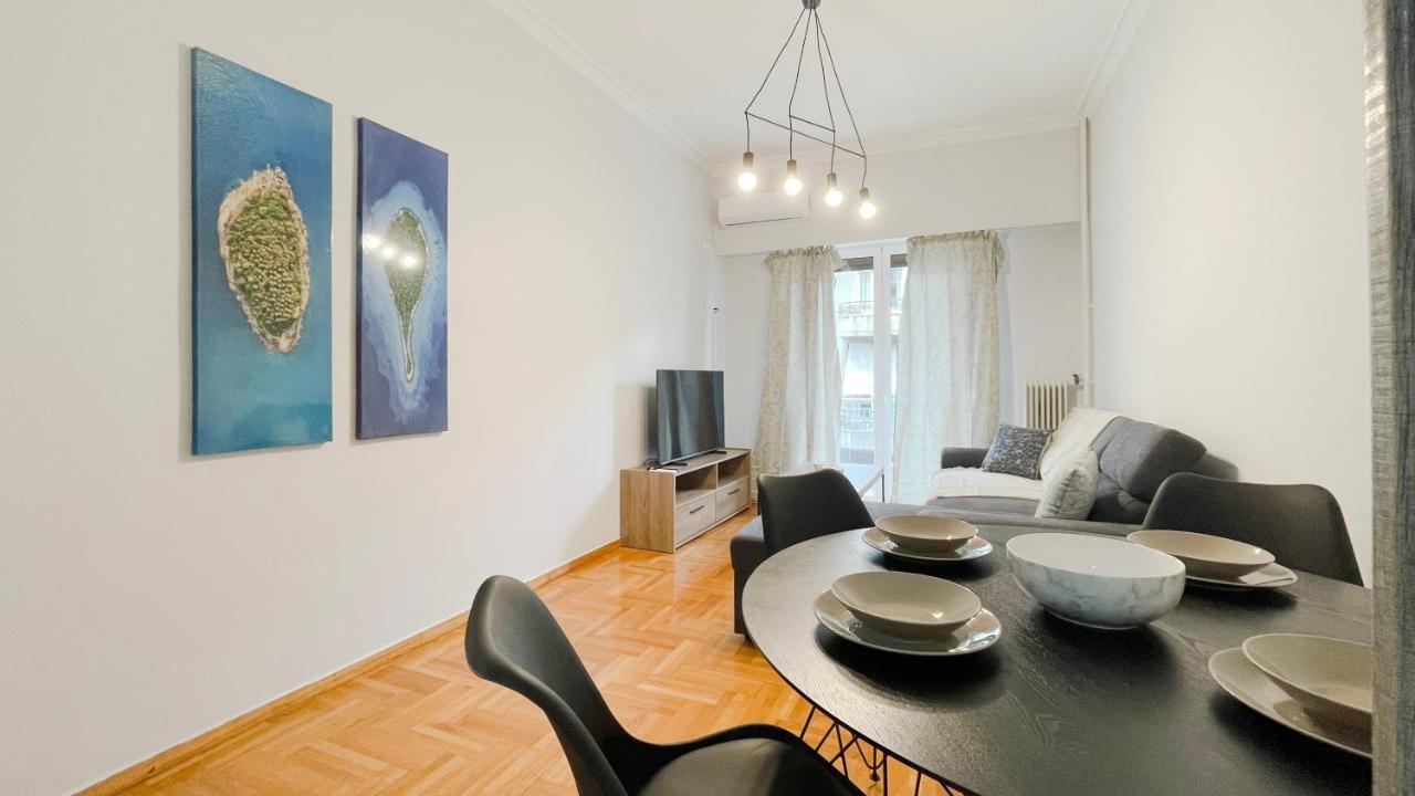 Kodrigktonos Central 77Sqm Apt In Viktoria เอเธนส์ ภายนอก รูปภาพ