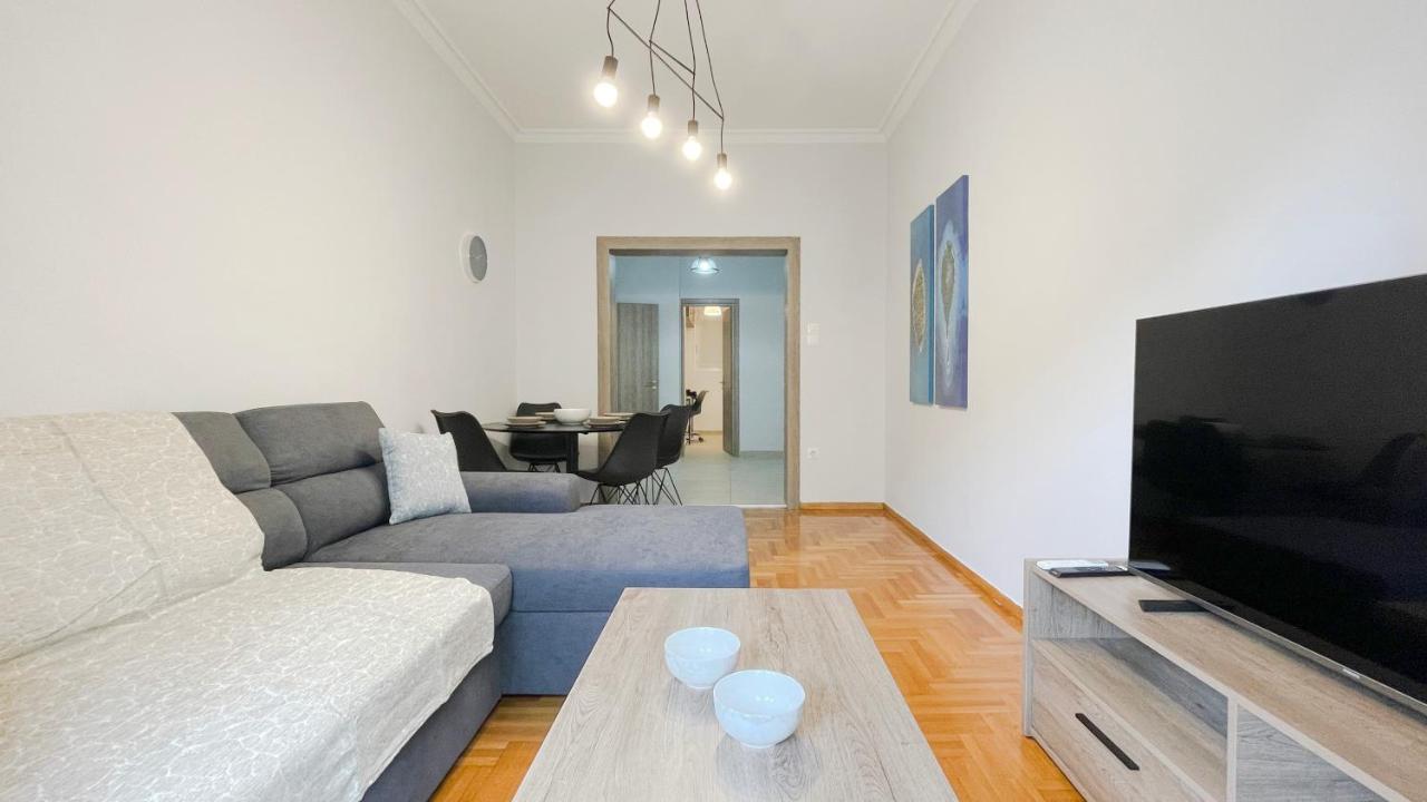 Kodrigktonos Central 77Sqm Apt In Viktoria เอเธนส์ ภายนอก รูปภาพ